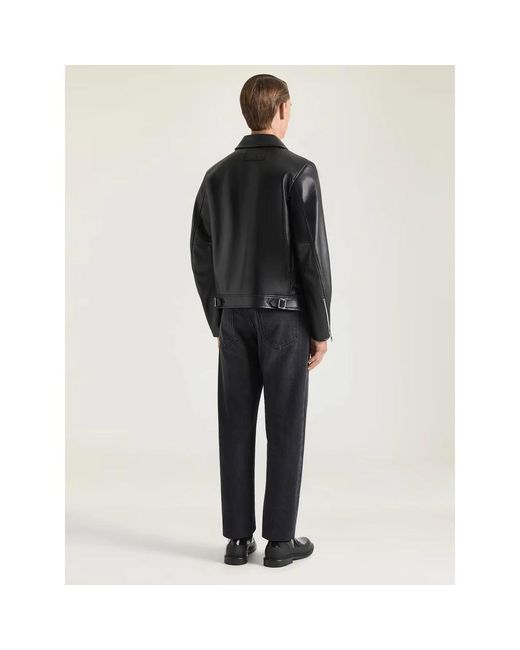 Givenchy Black Leather Jackets for men