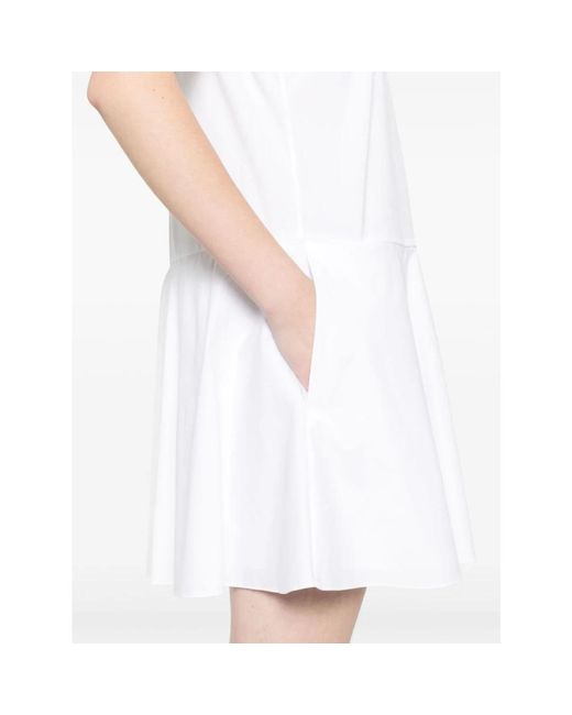 Theory White Short Dresses