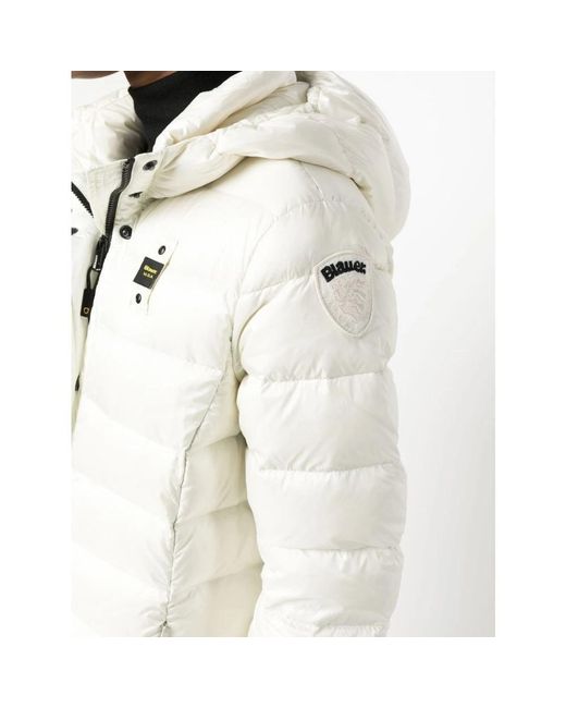 Down Coats di Blauer in White