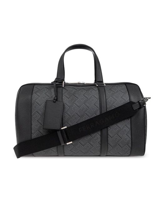 Ferragamo Black Weekend Bags for men