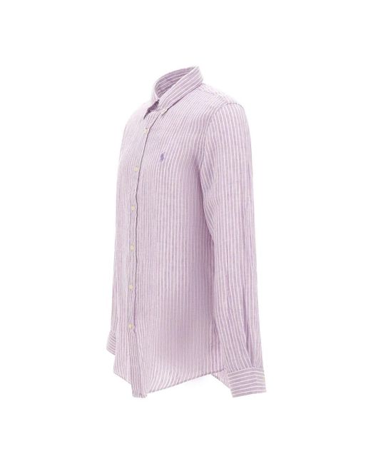 Polo Ralph Lauren Purple Casual Shirts for men
