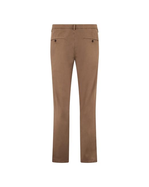 Moorer Brown Chinos for men