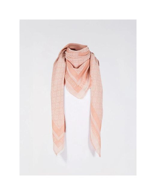 Twinset Winter Scarves in het Pink