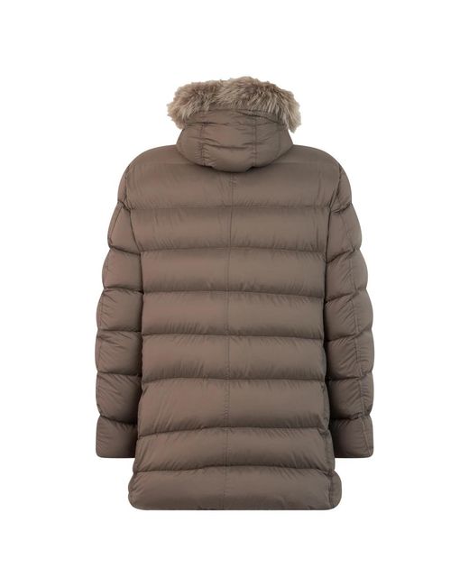 Down Coats Herno de hombre de color Brown
