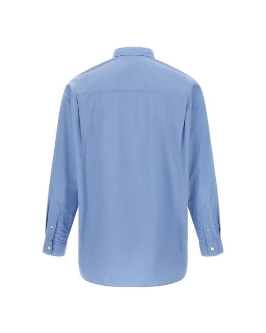 Comme des Garçons Patchwork Shirt in het Blue voor heren