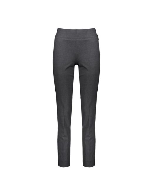 Herno Gray Slim-Fit Trousers