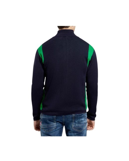 Bikkembergs Blue Cardigans for men