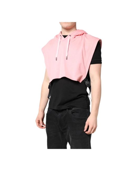 Dolce & Gabbana Pink Vests for men