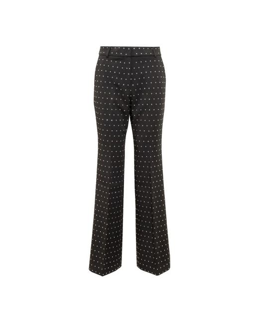 Wide Trousers di Michael Kors in Black