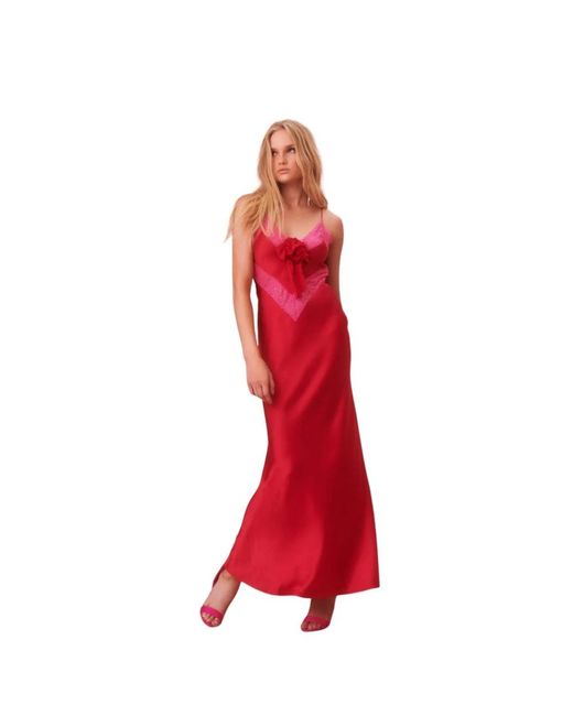 LoveShackFancy Red Maxi Dresses