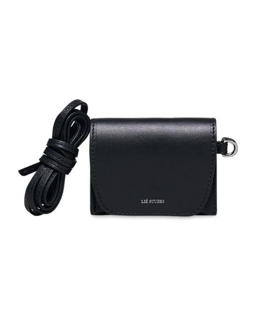 LIE STUDIO Black Wallets & Cardholders