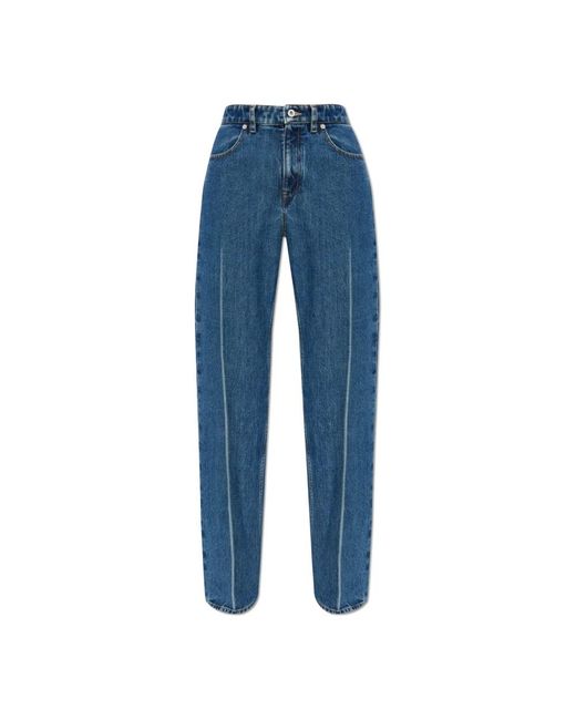Jil Sander Blue Loose-Fit Jeans