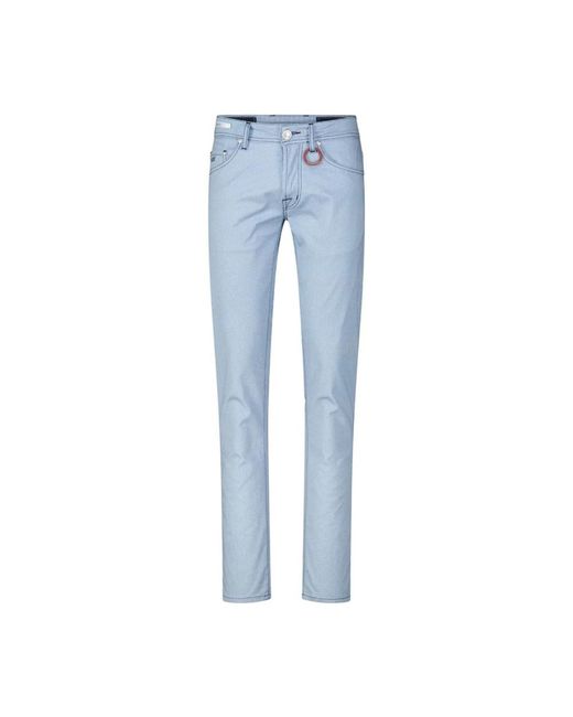 Slim-Fit Jeans di Tramarossa in Blue da Uomo
