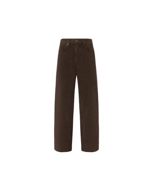 Pinko Brown Straight Fit Jeans