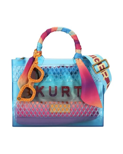 Handbags Kurt Geiger de color Blue