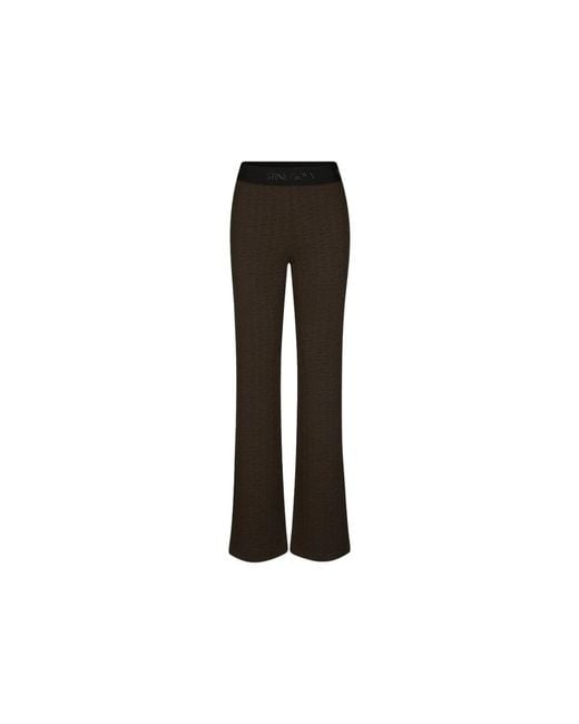 Stine Goya Black Wide Trousers