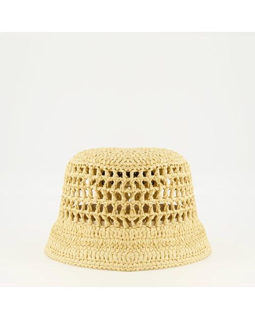 Prada Metallic Bucket Hat