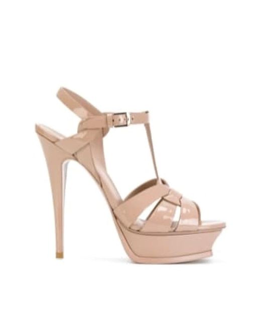 Saint Laurent Pink High Heel Sandals