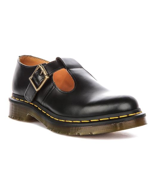 Dr. Martens Black Flat Shoes