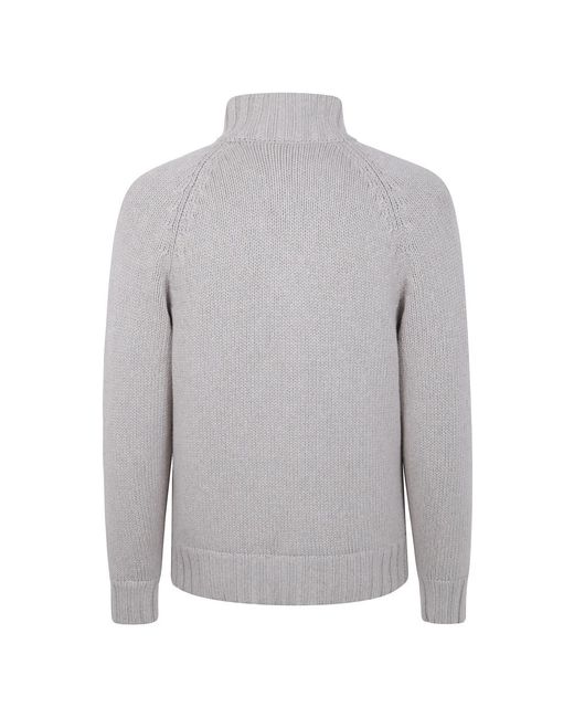 Brunello Cucinelli Gepolsterte Kaschmirjacke in Gray für Herren