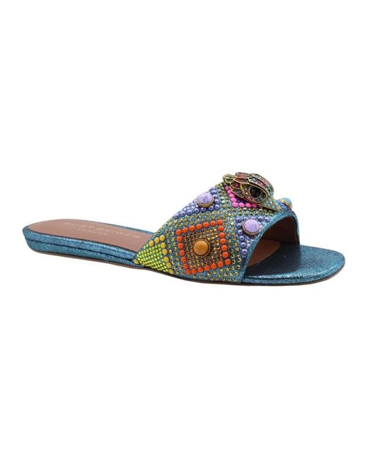 Sliders di Kurt Geiger in Blue