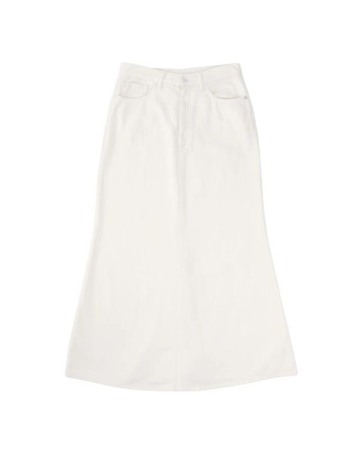 Skirts > denim skirts Nine:inthe:morning en coloris White