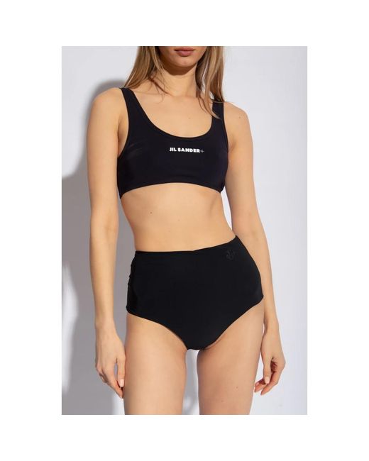 Jil Sander Blue Bikinis