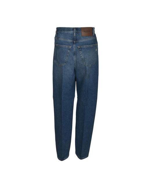 Dondup Blue Loose-Fit Jeans