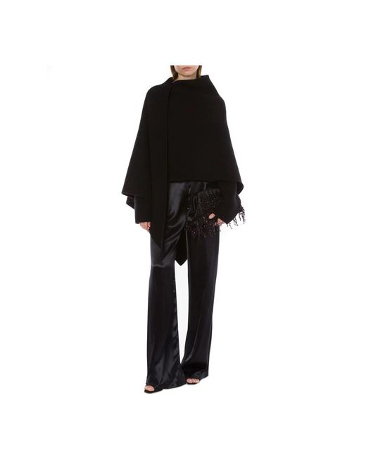 Capes Alberta Ferretti de color Black