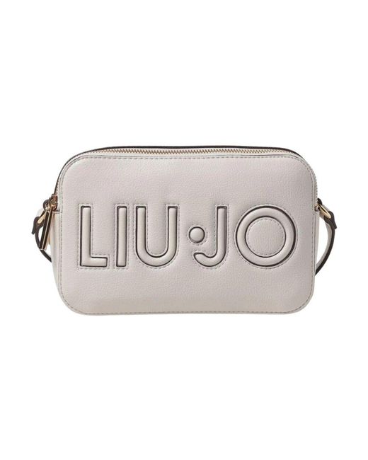 Liu Jo Metallic Geprägte Logo Crossbody-Tasche