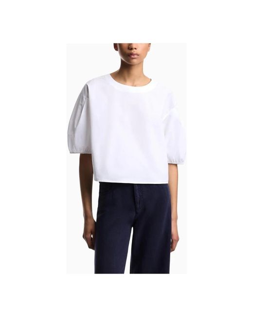 Emporio Armani White Blouses
