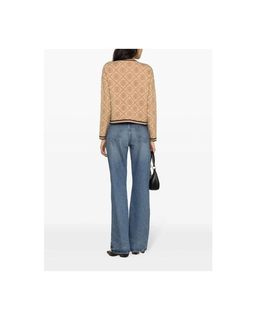 Jersey Tory Burch de color Natural