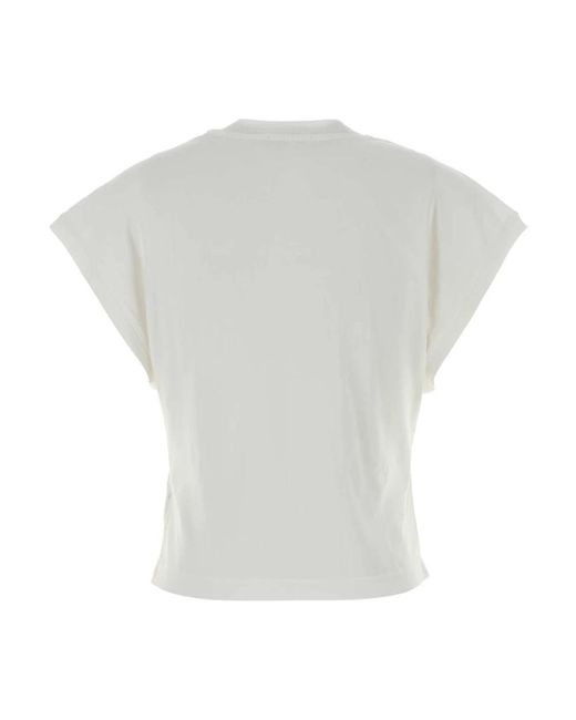 Agolde White T-Shirts