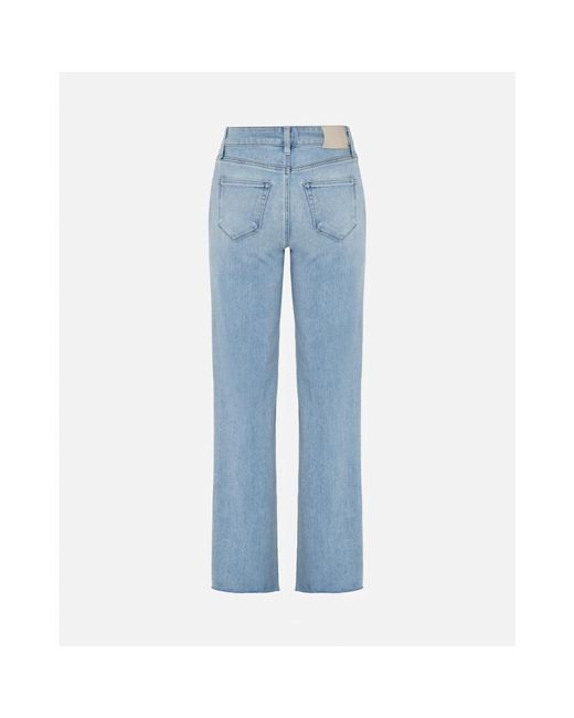 PAIGE Blue Blaue Waschjeans