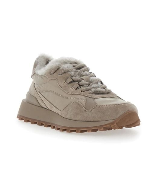 Brunello Cucinelli Gray Sneakers