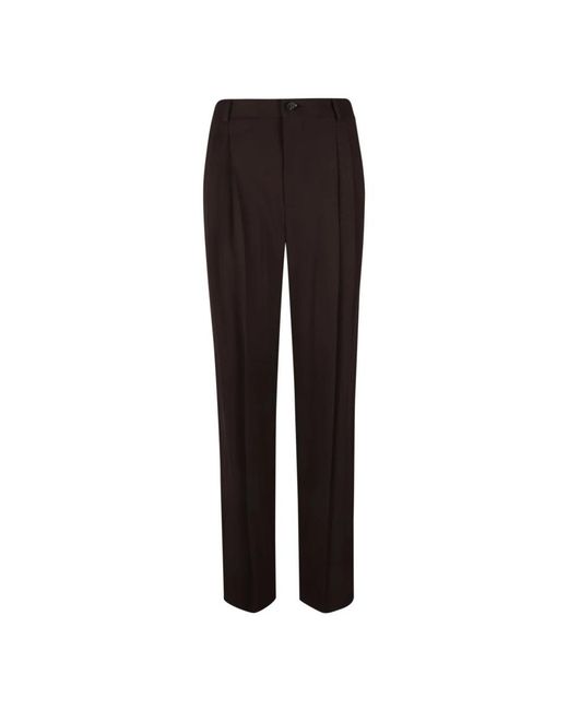 Elisabetta Franchi Brown Slim-Fit Trousers