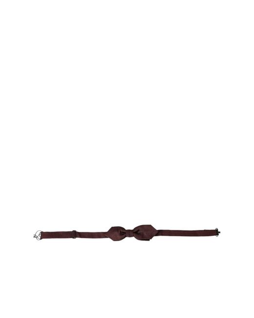 Dolce & Gabbana Brown Bow Ties for men