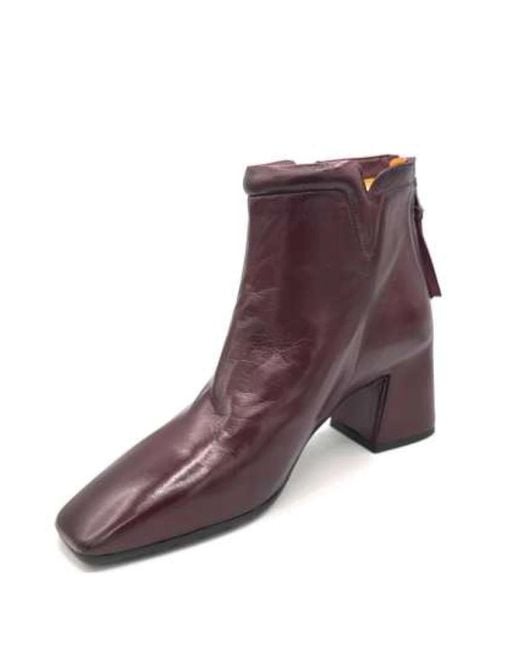 Mara Bini Purple Heeled Boots