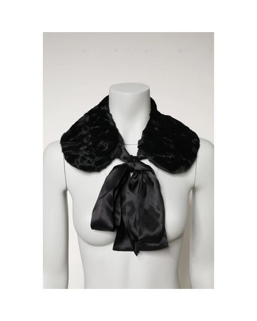 Dolce & Gabbana Black Neck Warmer Winter Schal