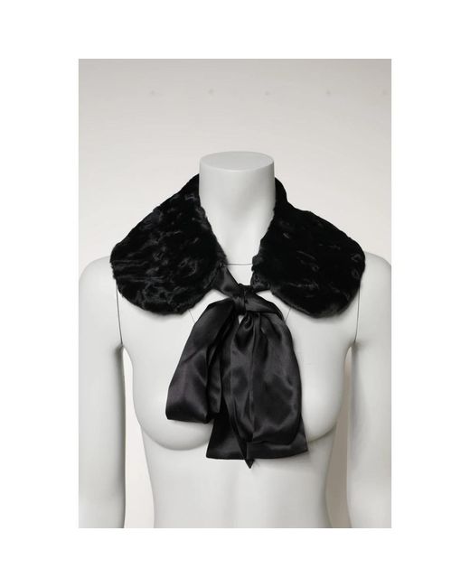 Dolce & Gabbana Nekwarmer Winter Sjaal in het Black