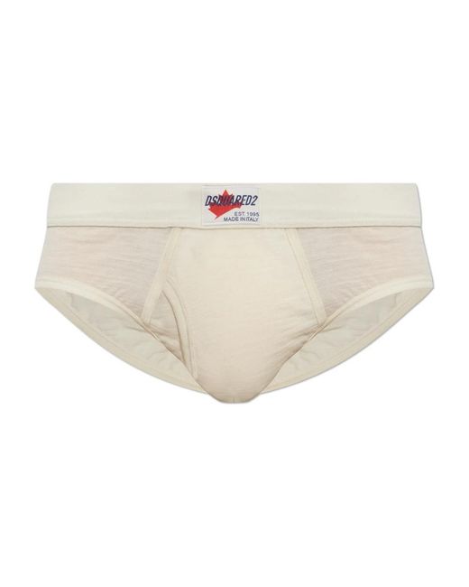 DSquared² Woll-Slips in White für Herren