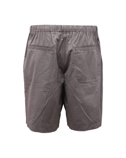 KENZO Gray Casual Shorts for men