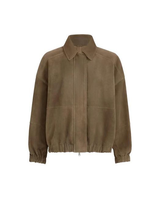 Light Jackets Brunello Cucinelli en coloris Green