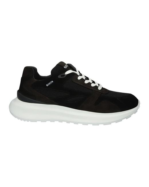 Blackstone Madison Chunky Sneaker in het Black voor heren