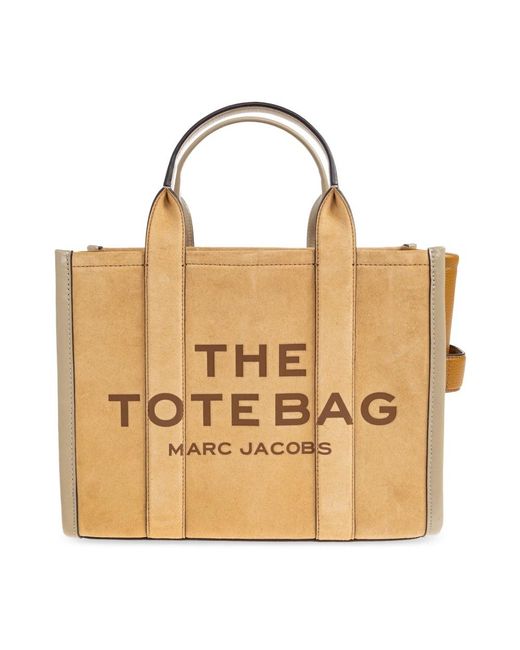 Marc Jacobs Metallic Suede Medium Tote