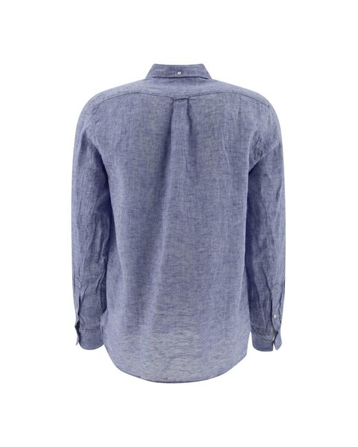 Beams Plus Blue Casual Shirts for men