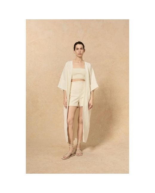 Cortana White Kimonos