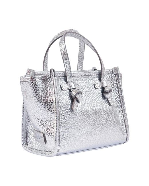 Gianni Chiarini Metallic Shopping Bags