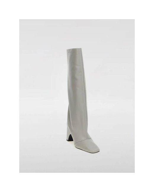 Coperni Gray Heeled Boots