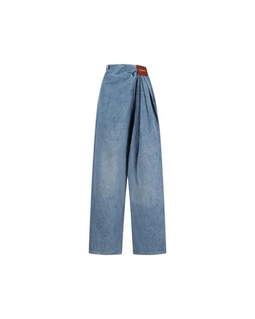 Loewe Blue Wide Jeans